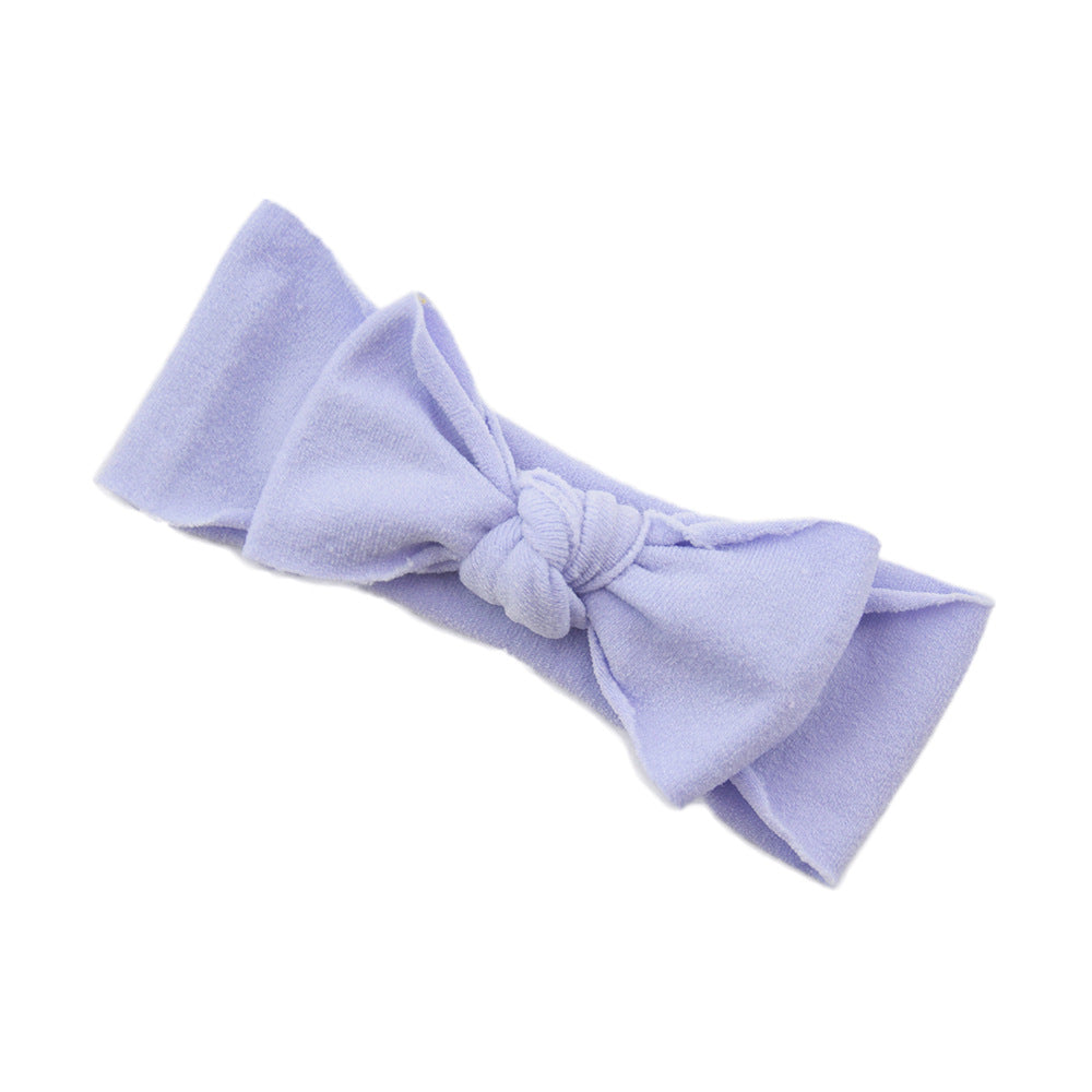 Baby Hair Accessories Solid Color Knotted Headband Baby Hair Accessories Solid Color Knotted Headband